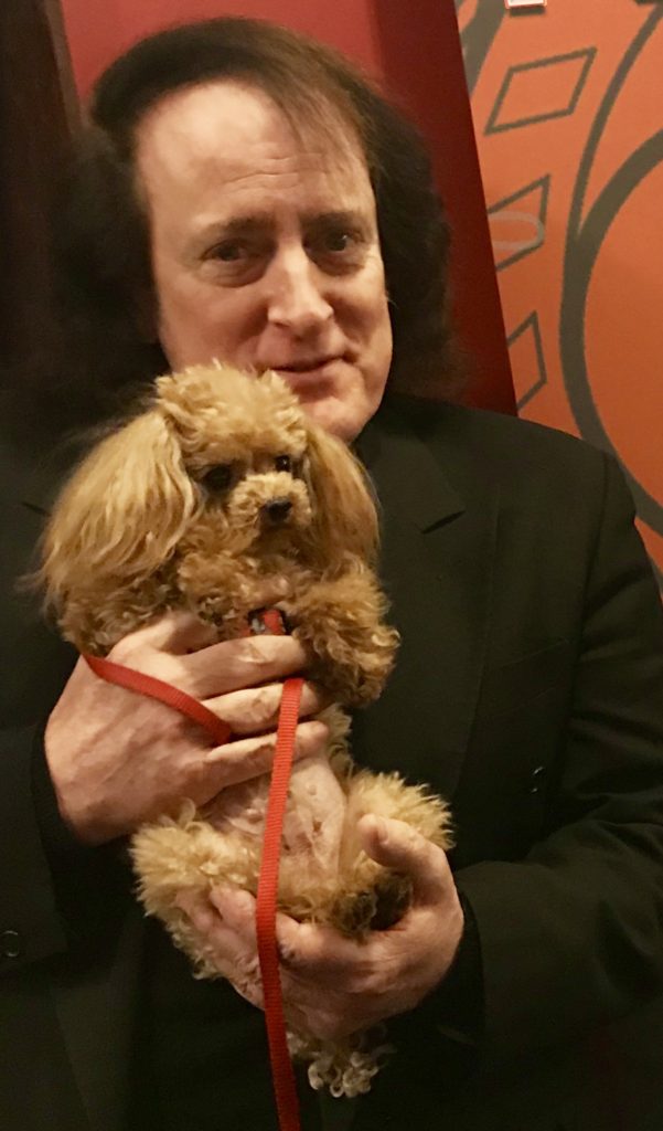 Musician Tommy Jones with Bellini