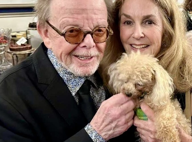 Karen and Bellini with Grammy and Academy Award winning singer-songwriter Paul Williams at O Mansion, Washington, DC.