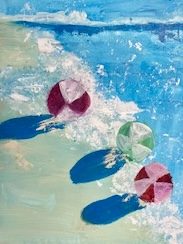 Seascape In Acrylic